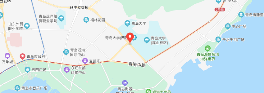 青岛大学学校地图